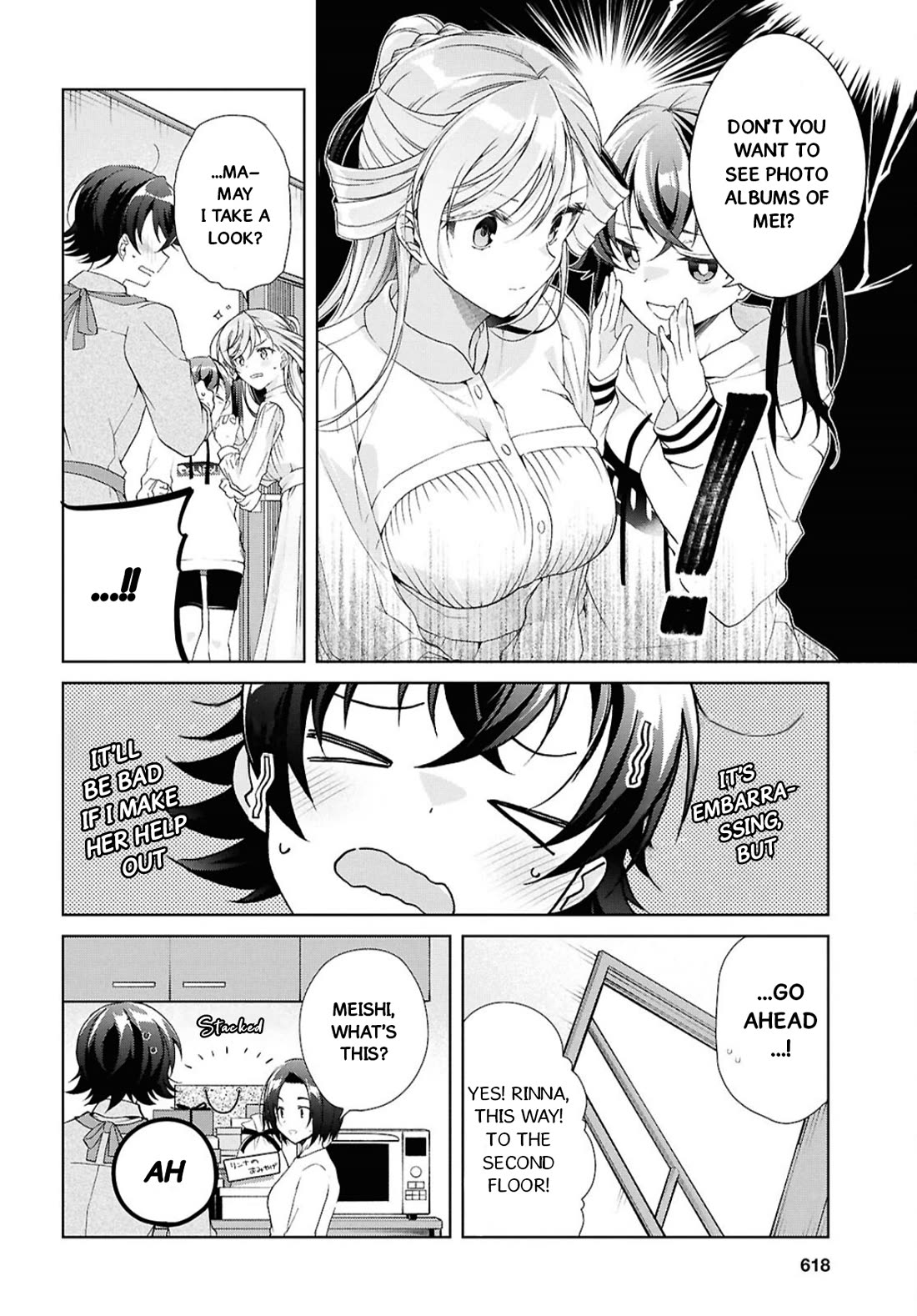 Isshiki-san Wants to Know About Love. Chapter 39 page 15 - Chapter 39: Isshiki Rinna Is Nervous.
