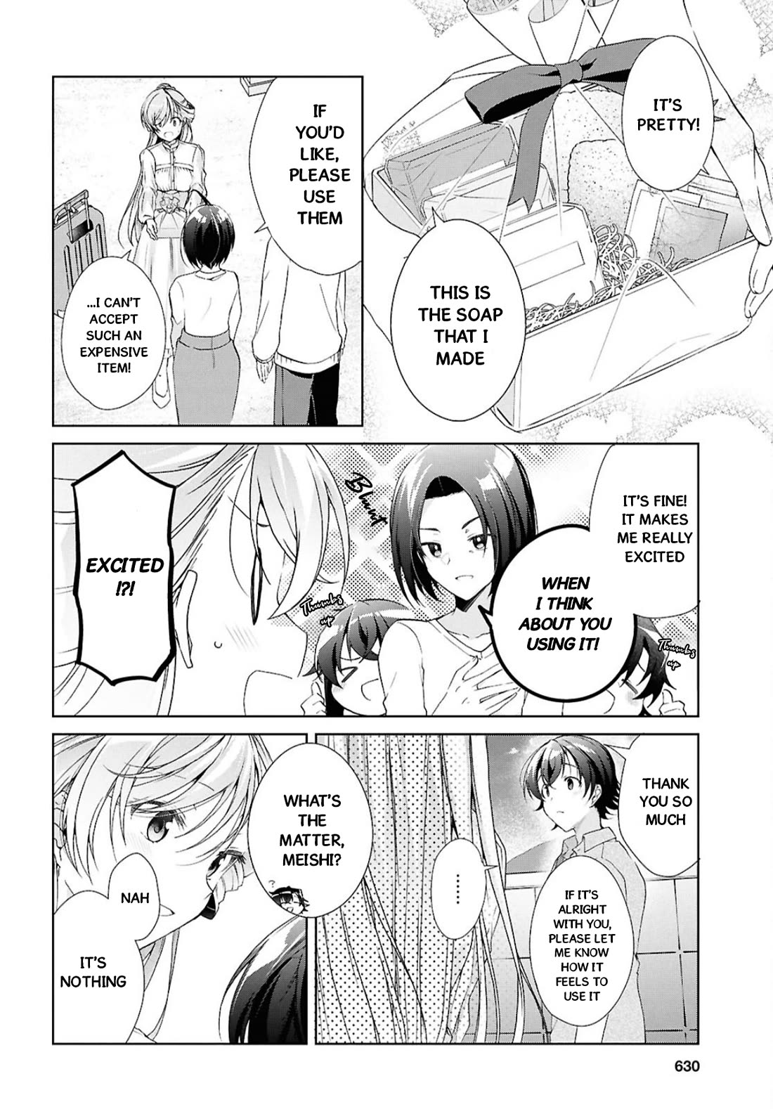 Isshiki-san Wants to Know About Love. Chapter 39 page 27 - Chapter 39: Isshiki Rinna Is Nervous.