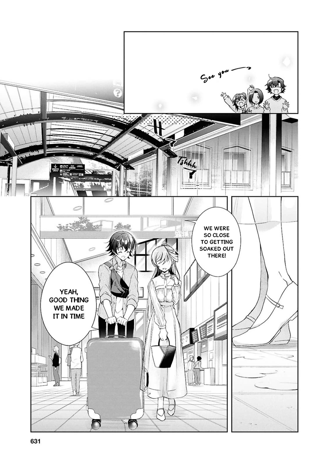 Isshiki-san Wants to Know About Love. Chapter 39 page 28 - Chapter 39: Isshiki Rinna Is Nervous.