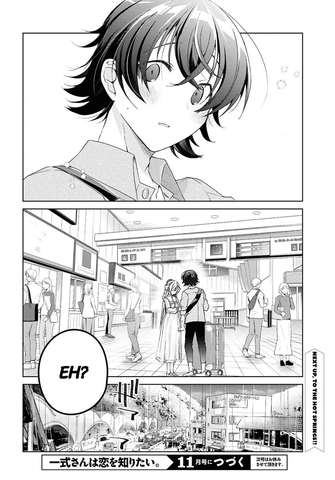 Isshiki-san Wants to Know About Love. Chapter 39 page 32 - Chapter 39: Isshiki Rinna Is Nervous.