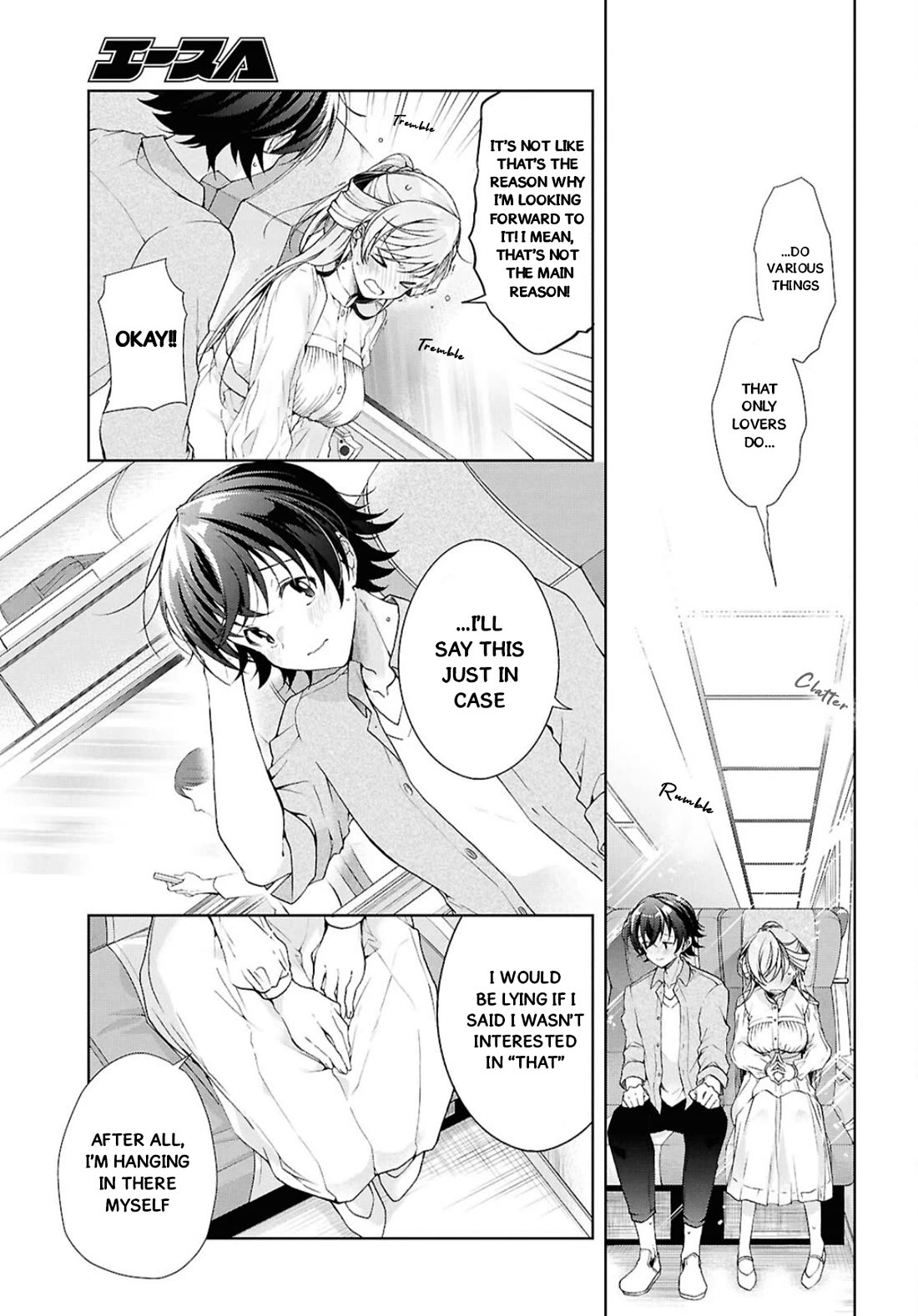 Isshiki-san Wants to Know About Love. Chapter 39 page 4 - Chapter 39: Isshiki Rinna Is Nervous.