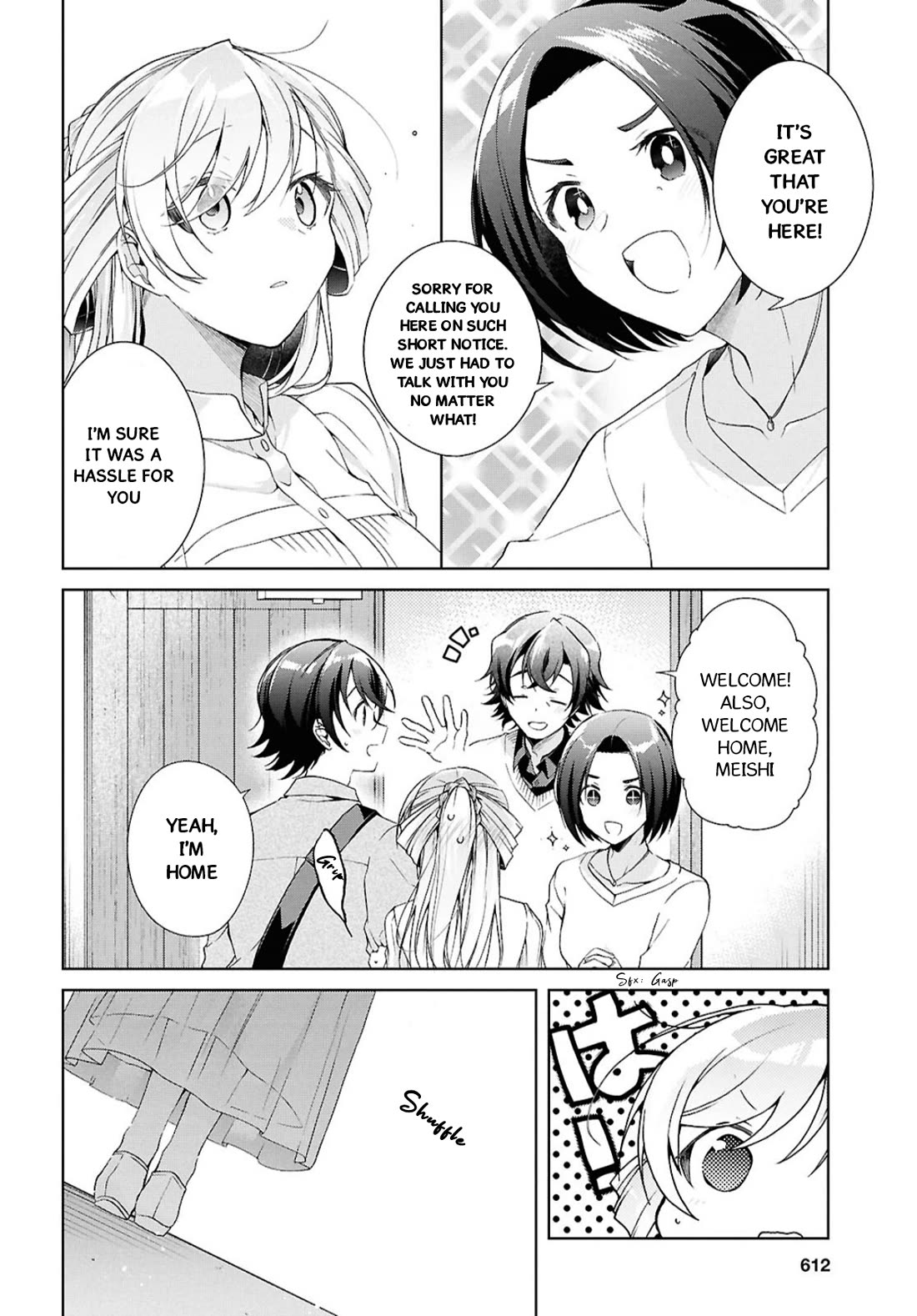 Isshiki-san Wants to Know About Love. Chapter 39 page 9 - Chapter 39: Isshiki Rinna Is Nervous.