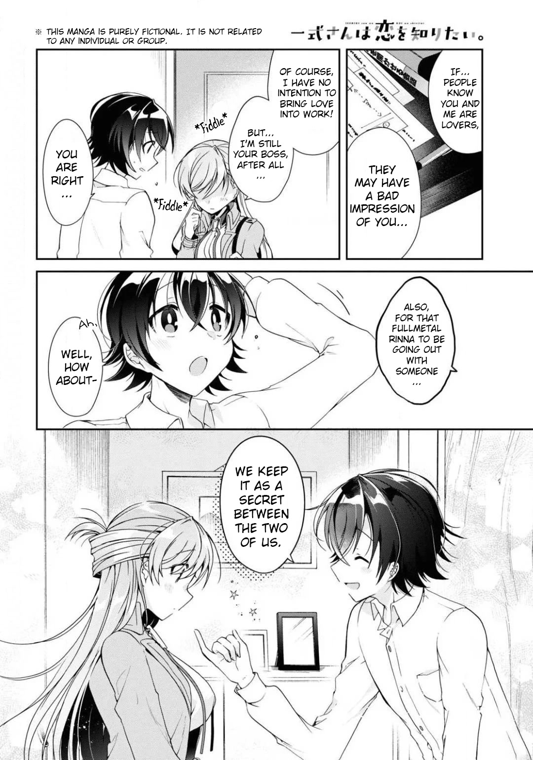 Isshiki-san Wants to Know About Love. Chapter 4 page 2 - Chapter 4: Rinna Isshiki Wants to be Better