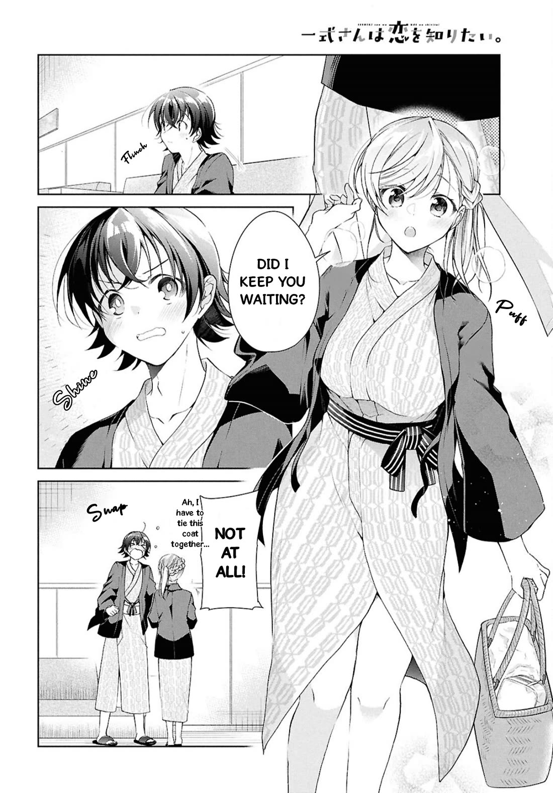 Isshiki-san Wants to Know About Love. Chapter 40 page 11 - Chapter 40: Isshiki Rinna Goes in Circles.