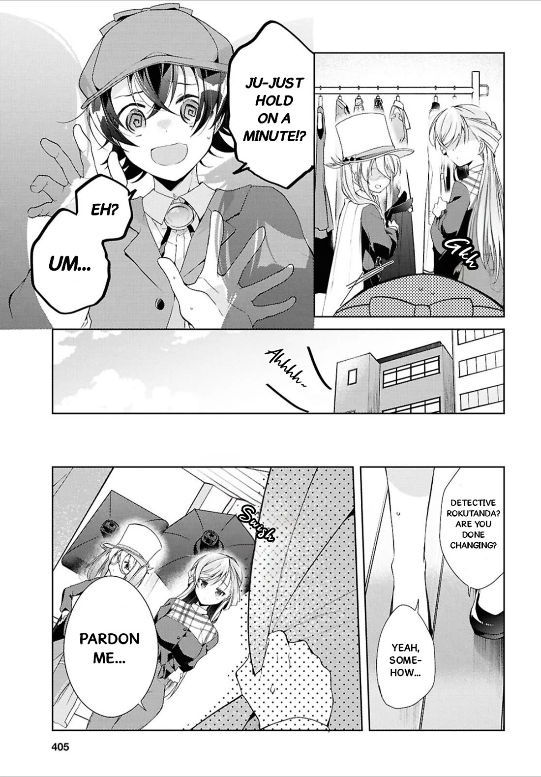 Isshiki-san Wants to Know About Love. Chapter 43 page 16 - Chapter 43: Rokutanda Meishi Puts on a Disguise