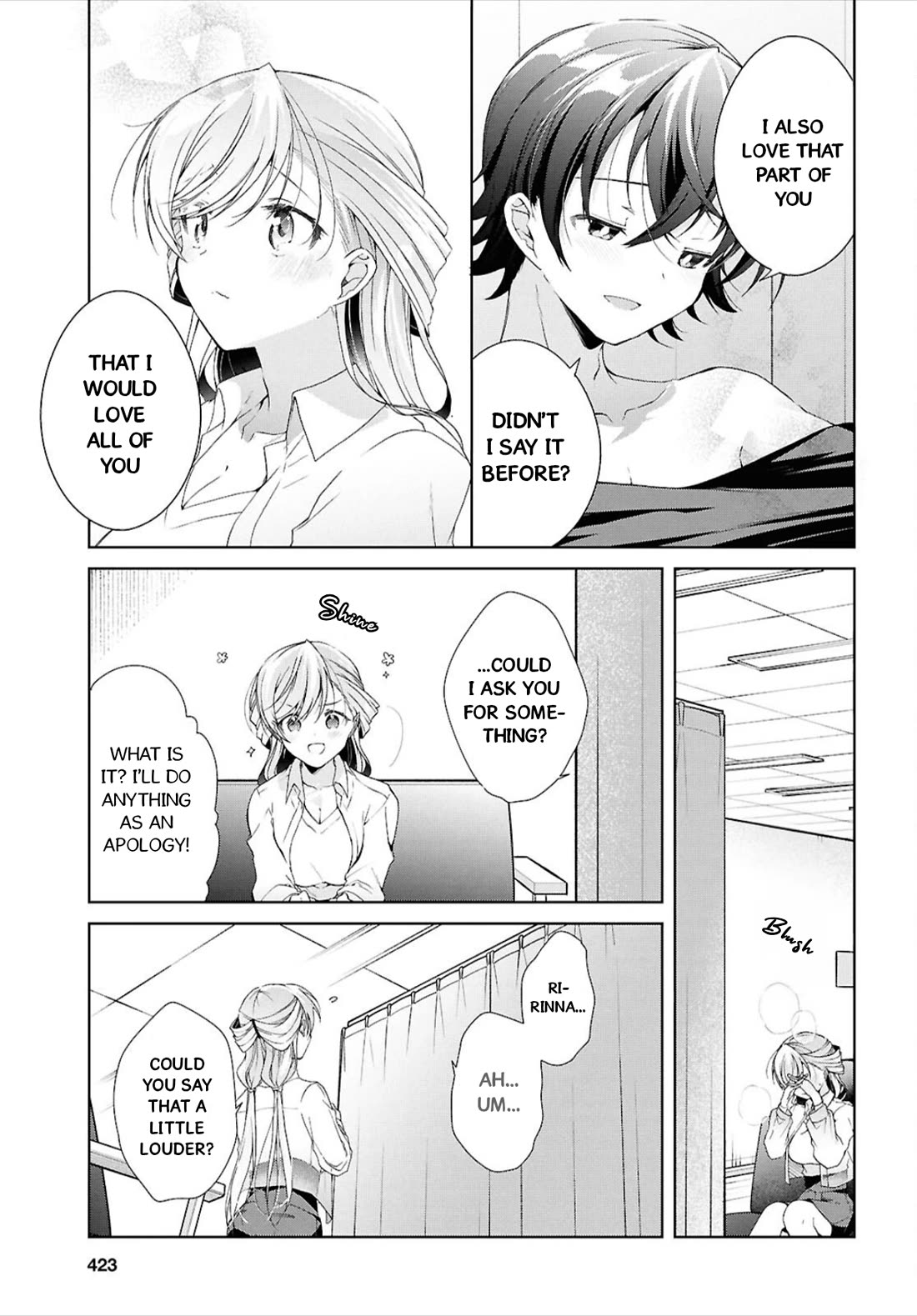 Isshiki-san Wants to Know About Love. Chapter 43 page 34 - Chapter 43: Rokutanda Meishi Puts on a Disguise