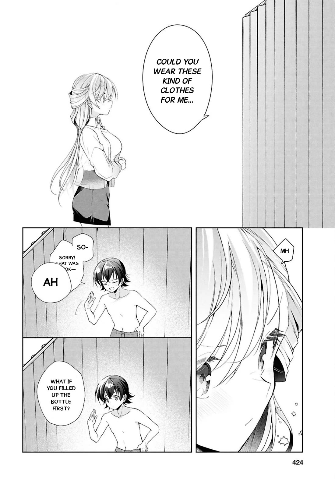 Isshiki-san Wants to Know About Love. Chapter 43 page 35 - Chapter 43: Rokutanda Meishi Puts on a Disguise