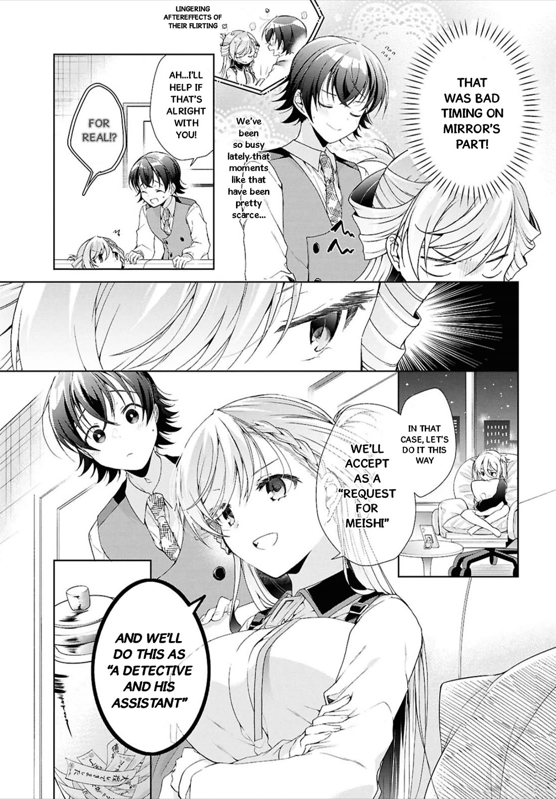 Isshiki-san Wants to Know About Love. Chapter 43 page 6 - Chapter 43: Rokutanda Meishi Puts on a Disguise