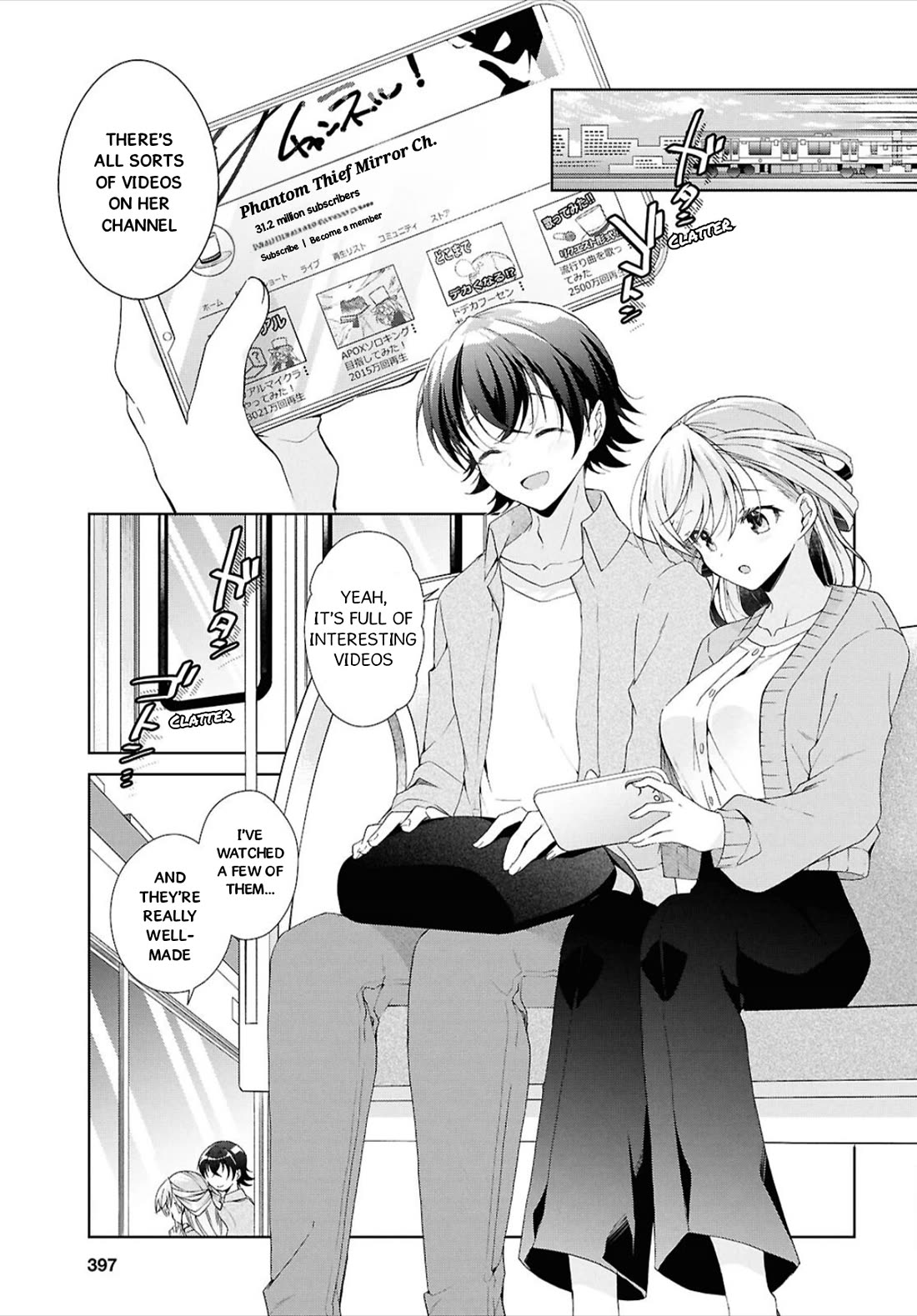 Isshiki-san Wants to Know About Love. Chapter 43 page 8 - Chapter 43: Rokutanda Meishi Puts on a Disguise