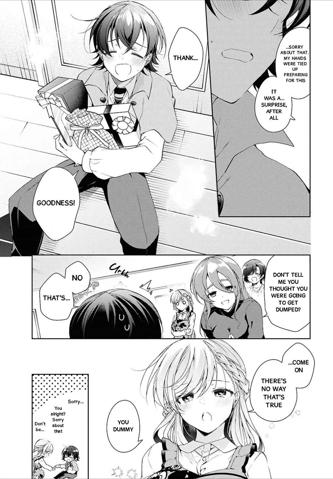 Isshiki-san Wants to Know About Love. Chapter 44 page 14 - Chapter 44: Rokutanda Meishi Is Surprised