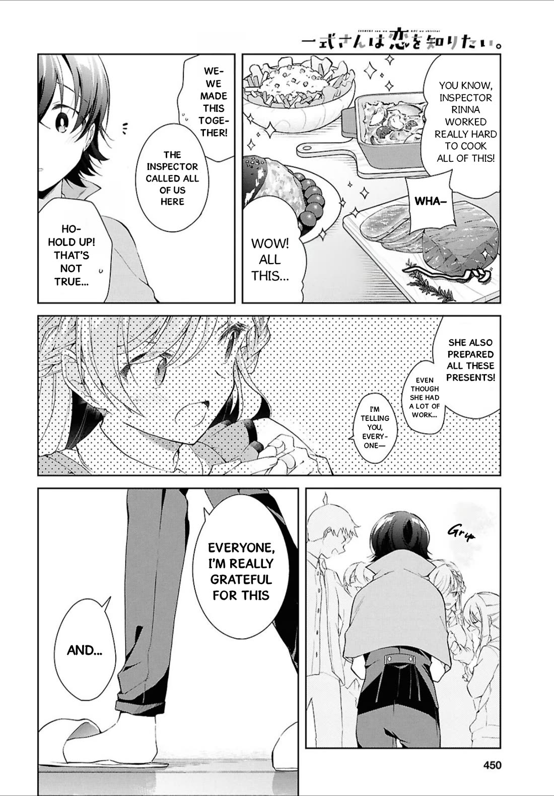 Isshiki-san Wants to Know About Love. Chapter 44 page 15 - Chapter 44: Rokutanda Meishi Is Surprised