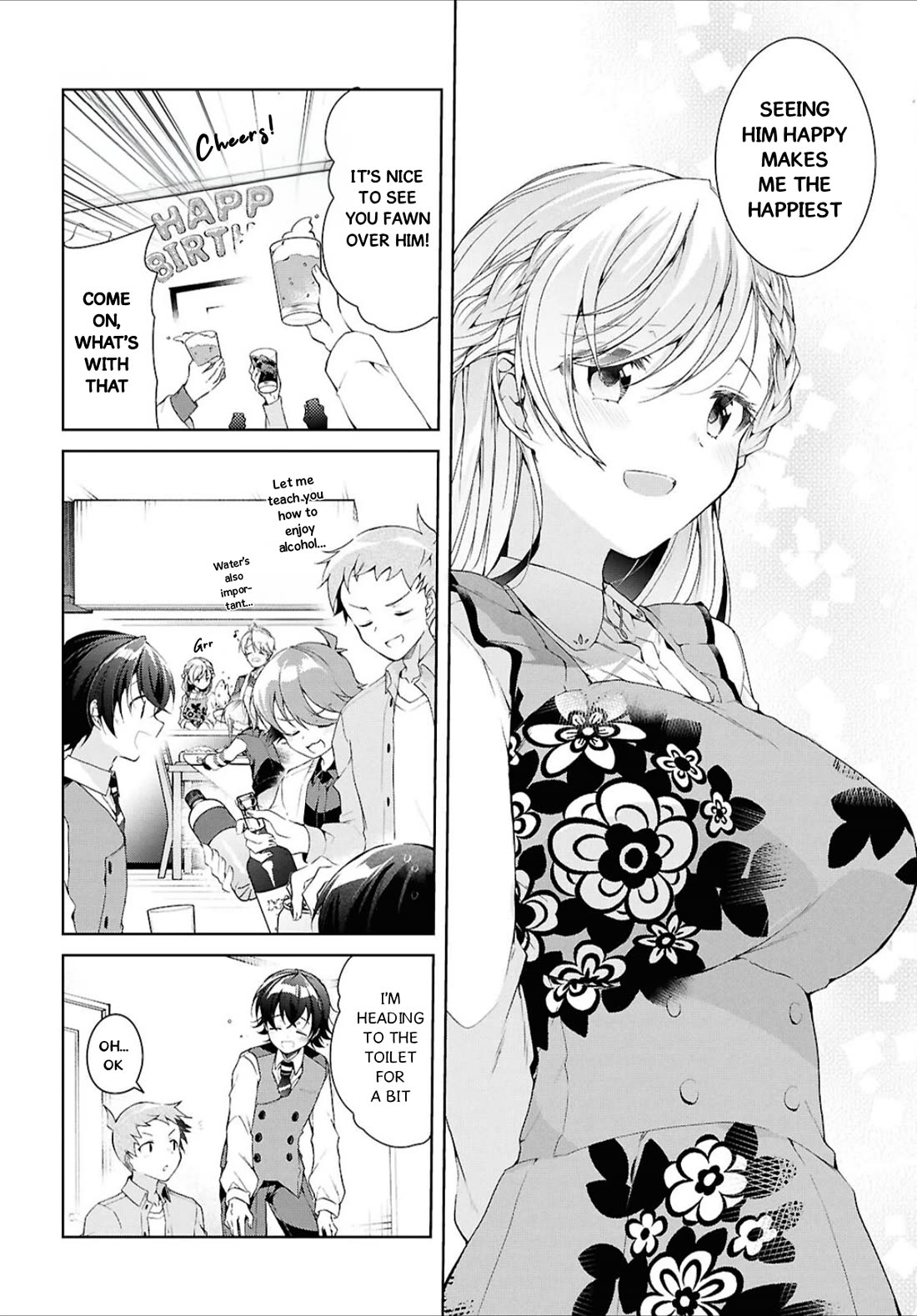 Isshiki-san Wants to Know About Love. Chapter 44 page 17 - Chapter 44: Rokutanda Meishi Is Surprised