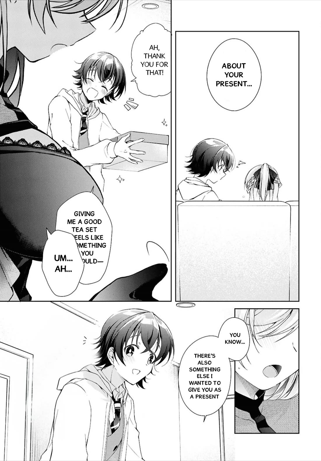 Isshiki-san Wants to Know About Love. Chapter 44 page 28 - Chapter 44: Rokutanda Meishi Is Surprised