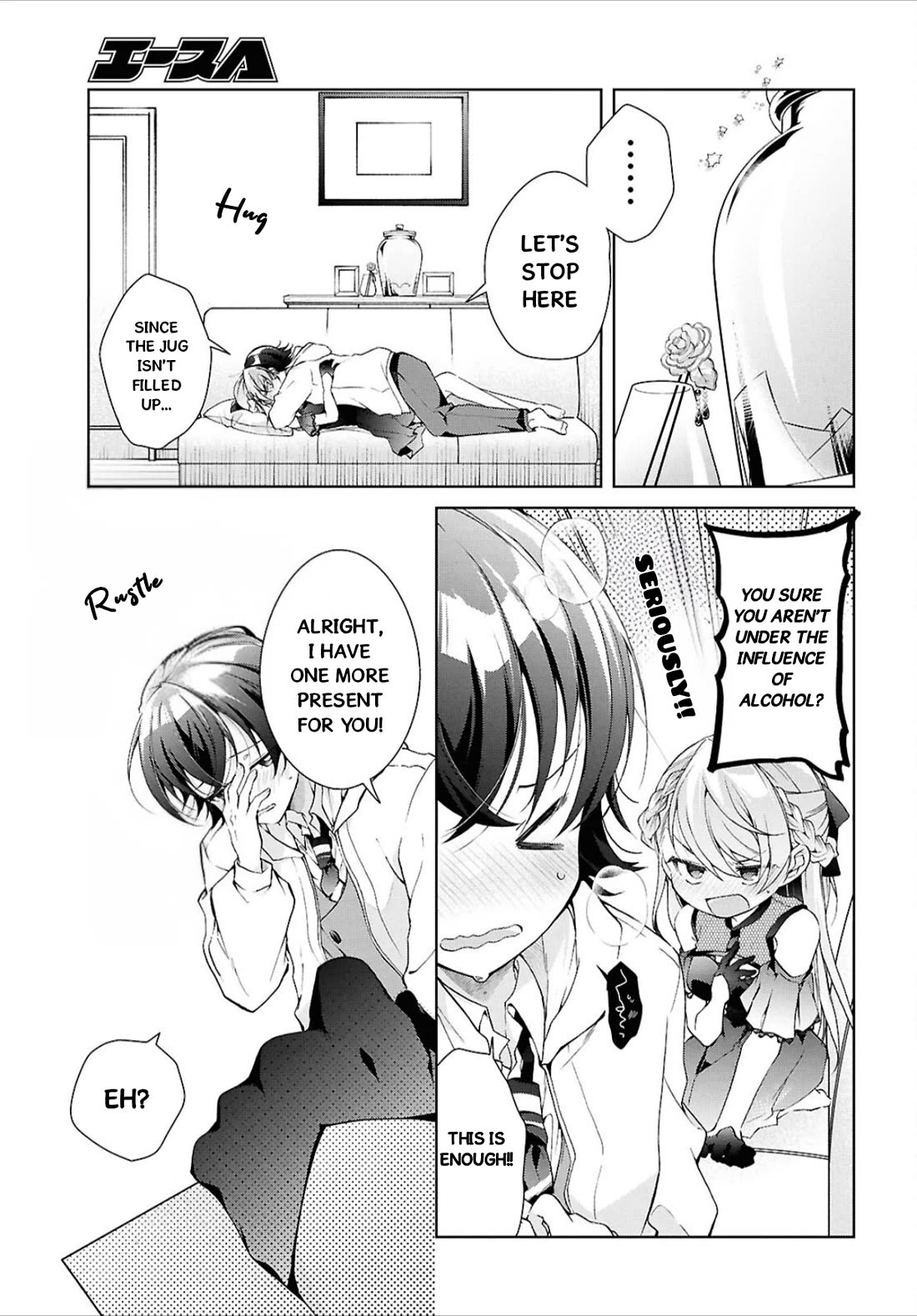 Isshiki-san Wants to Know About Love. Chapter 44 page 35 - Chapter 44: Rokutanda Meishi Is Surprised
