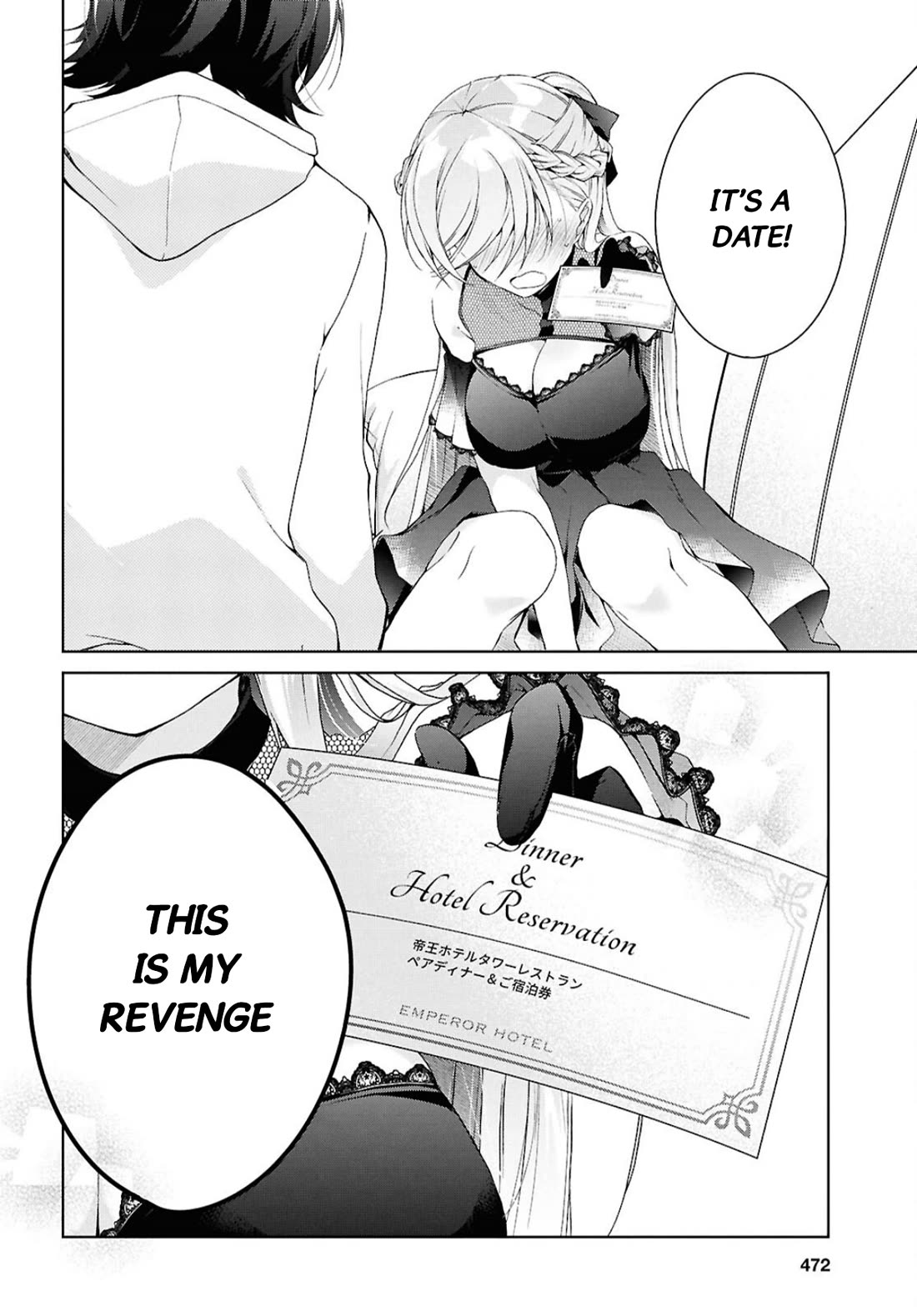 Isshiki-san Wants to Know About Love. Chapter 44 page 36 - Chapter 44: Rokutanda Meishi Is Surprised