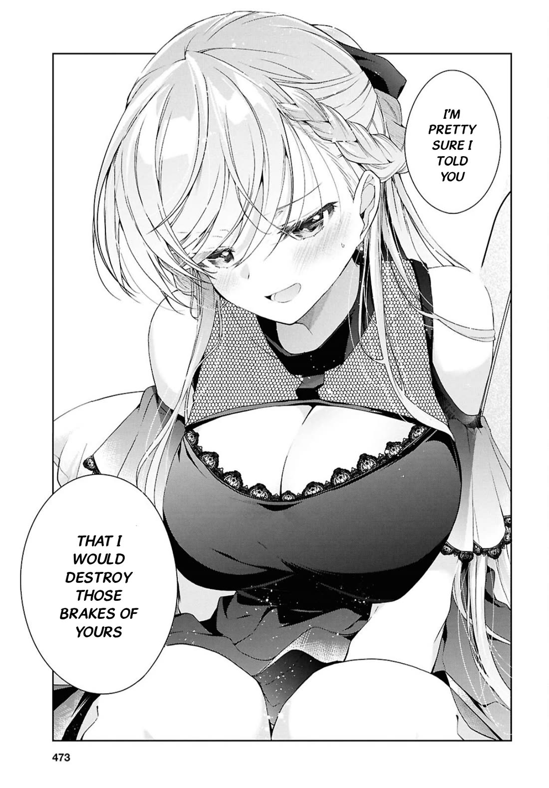 Isshiki-san Wants to Know About Love. Chapter 44 page 37 - Chapter 44: Rokutanda Meishi Is Surprised