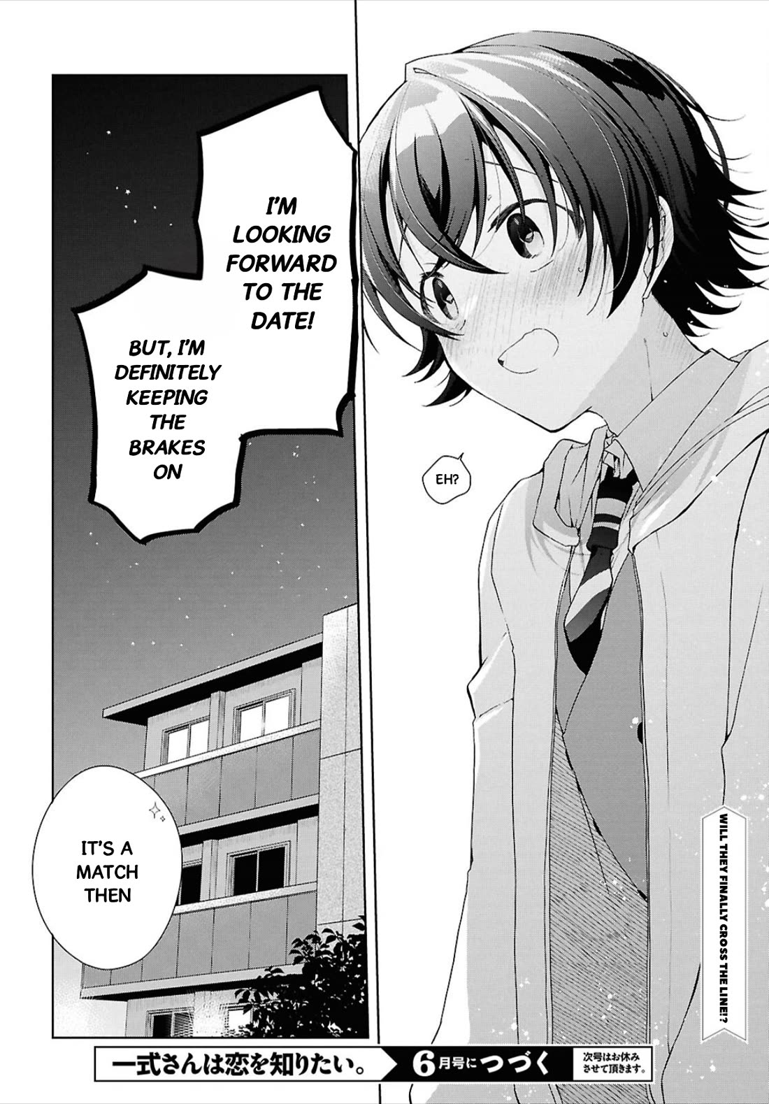 Isshiki-san Wants to Know About Love. Chapter 44 page 38 - Chapter 44: Rokutanda Meishi Is Surprised