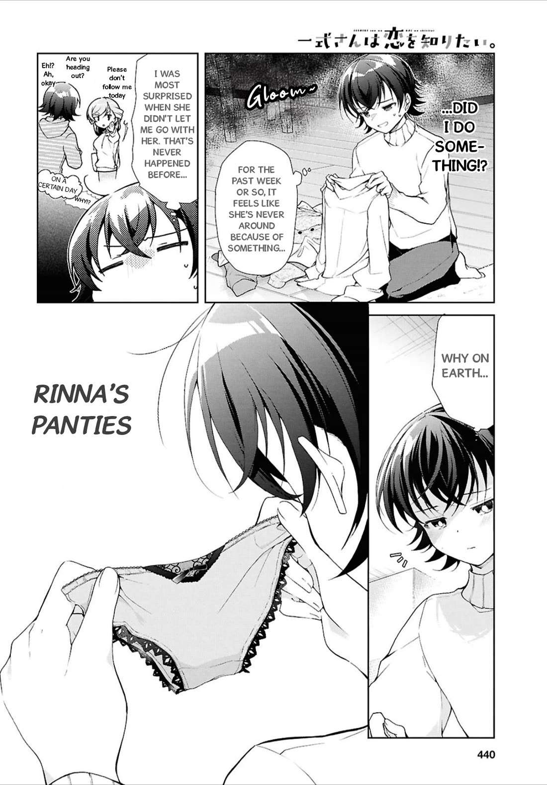 Isshiki-san Wants to Know About Love. Chapter 44 page 5 - Chapter 44: Rokutanda Meishi Is Surprised