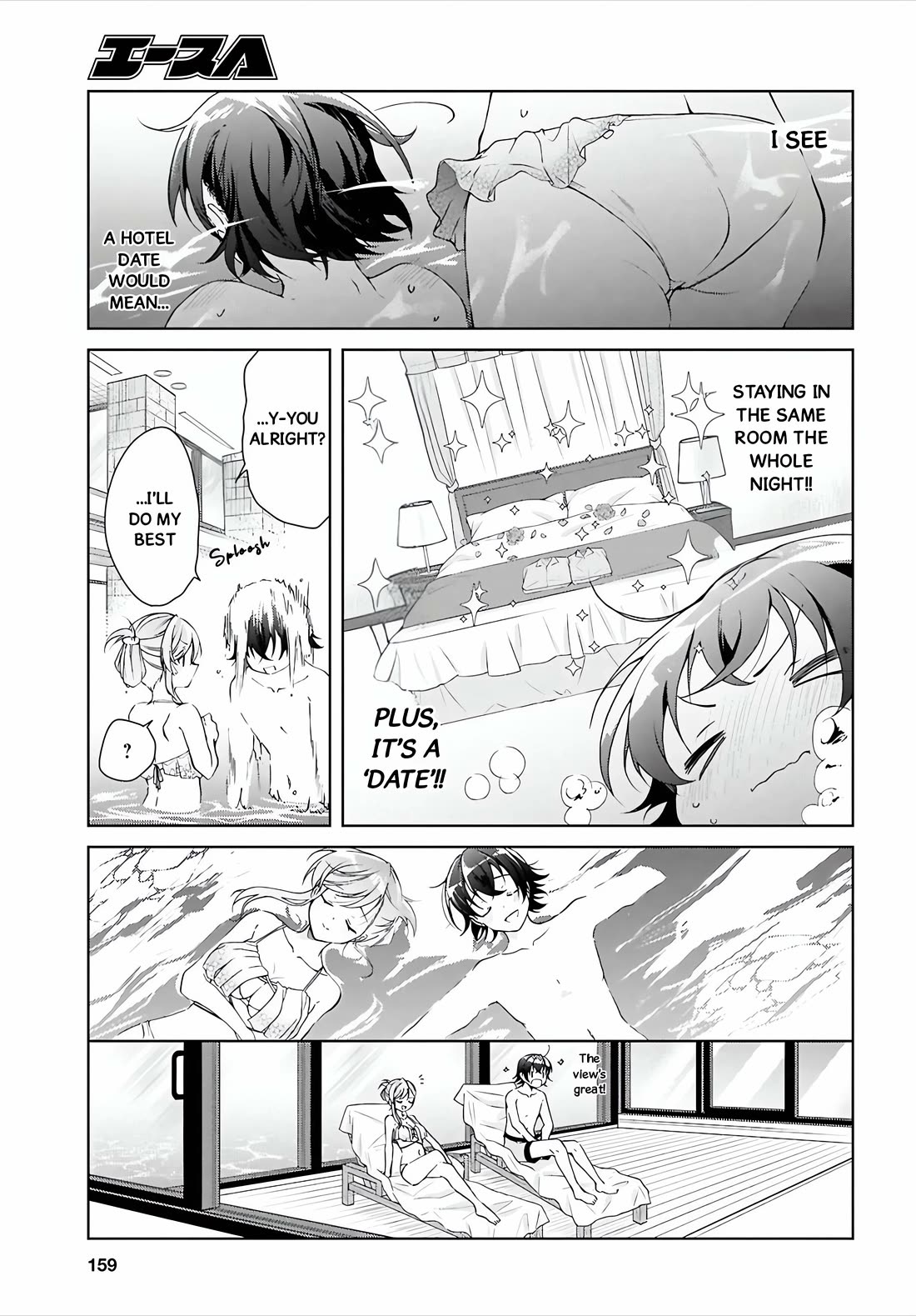 Isshiki-san Wants to Know About Love. Chapter 46.1 page 10 - Chapter 46.1: Rokutanda Meishi Wants to Do His Best