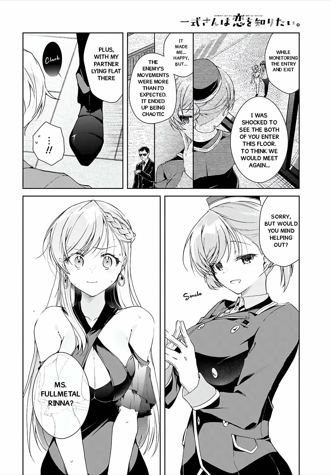 Isshiki-san Wants to Know About Love. Chapter 46.1 page 28 - Chapter 46.1: Rokutanda Meishi Wants to Do His Best