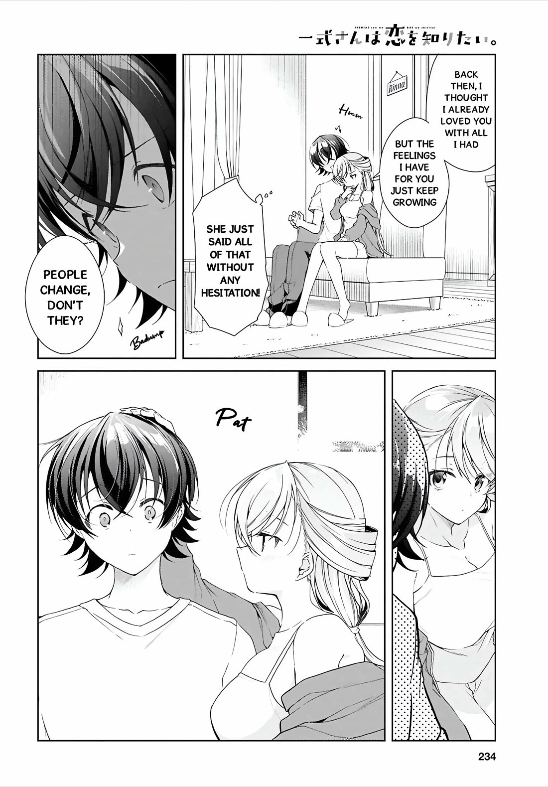 Isshiki-san Wants to Know About Love. Chapter 49 page 15 - Chapter 49: Isshiki Rinna Wants to Spoil Him