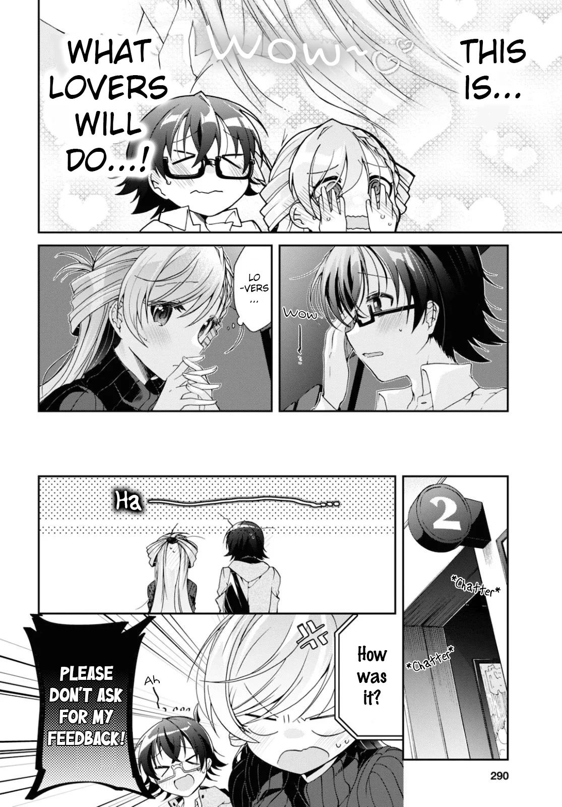 Isshiki-san Wants to Know About Love. Chapter 5 page 14 - Chapter 5: Meishi Rokutanda Can't Focus on the Investigation