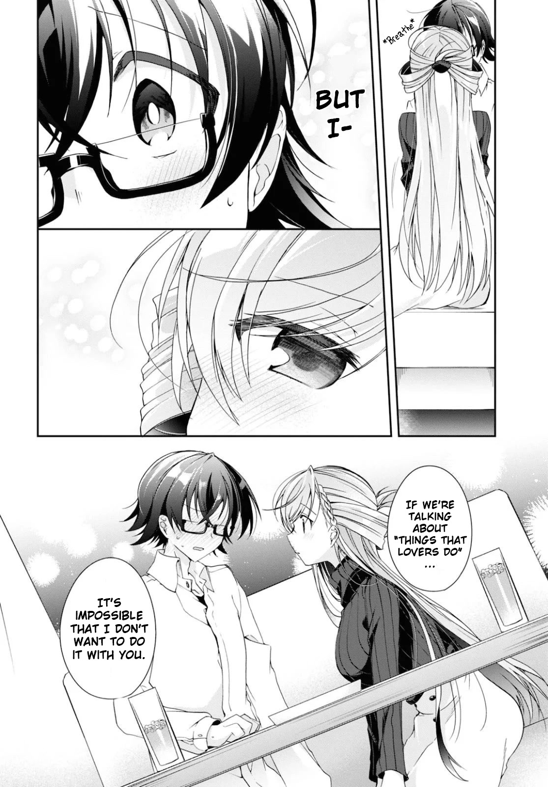 Isshiki-san Wants to Know About Love. Chapter 5 page 20 - Chapter 5: Meishi Rokutanda Can't Focus on the Investigation