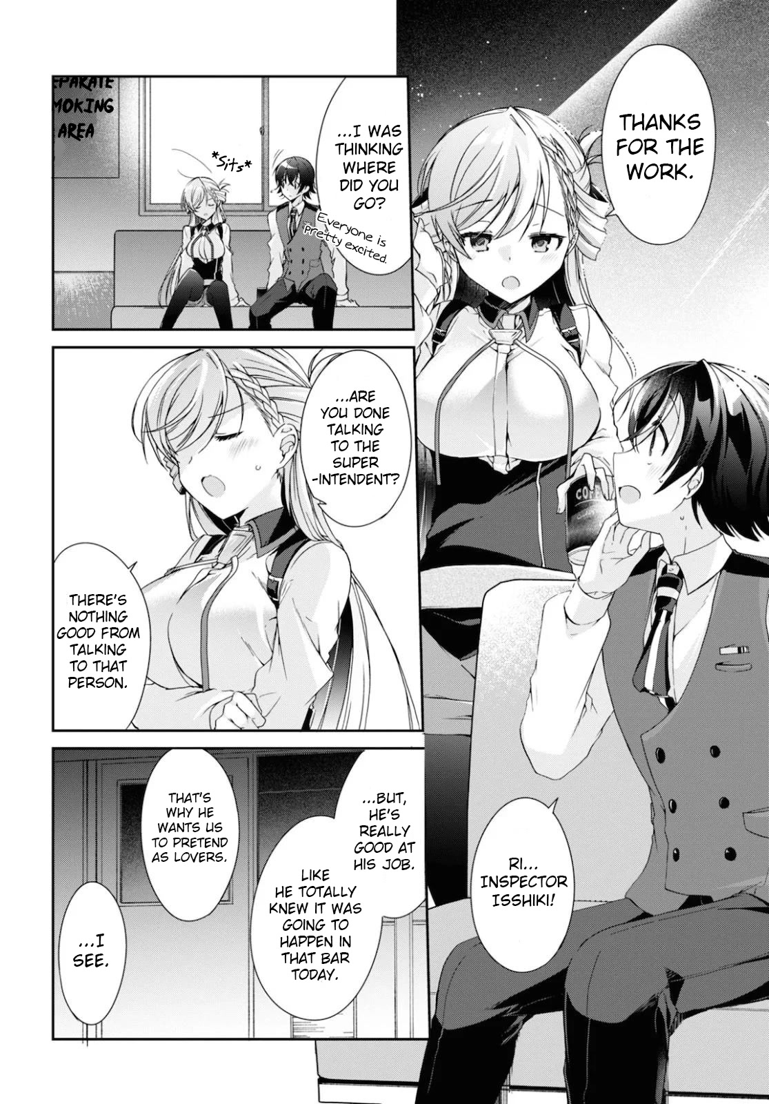 Isshiki-san Wants to Know About Love. Chapter 5 page 26 - Chapter 5: Meishi Rokutanda Can't Focus on the Investigation