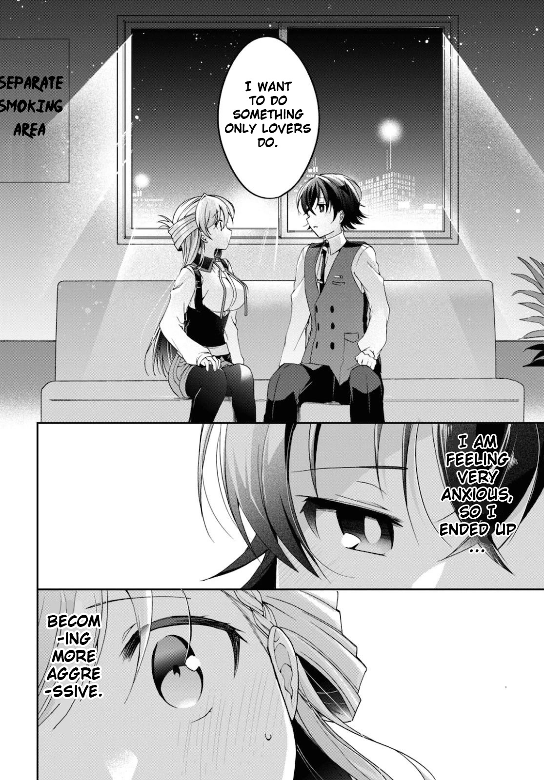 Isshiki-san Wants to Know About Love. Chapter 5 page 28 - Chapter 5: Meishi Rokutanda Can't Focus on the Investigation