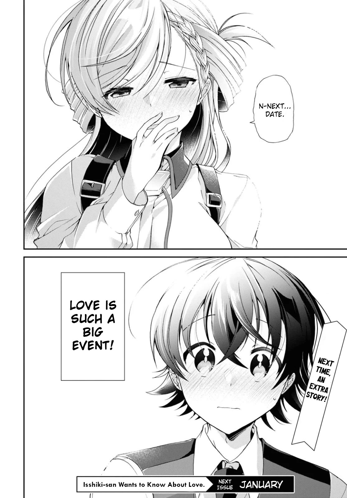 Isshiki-san Wants to Know About Love. Chapter 5 page 34 - Chapter 5: Meishi Rokutanda Can't Focus on the Investigation