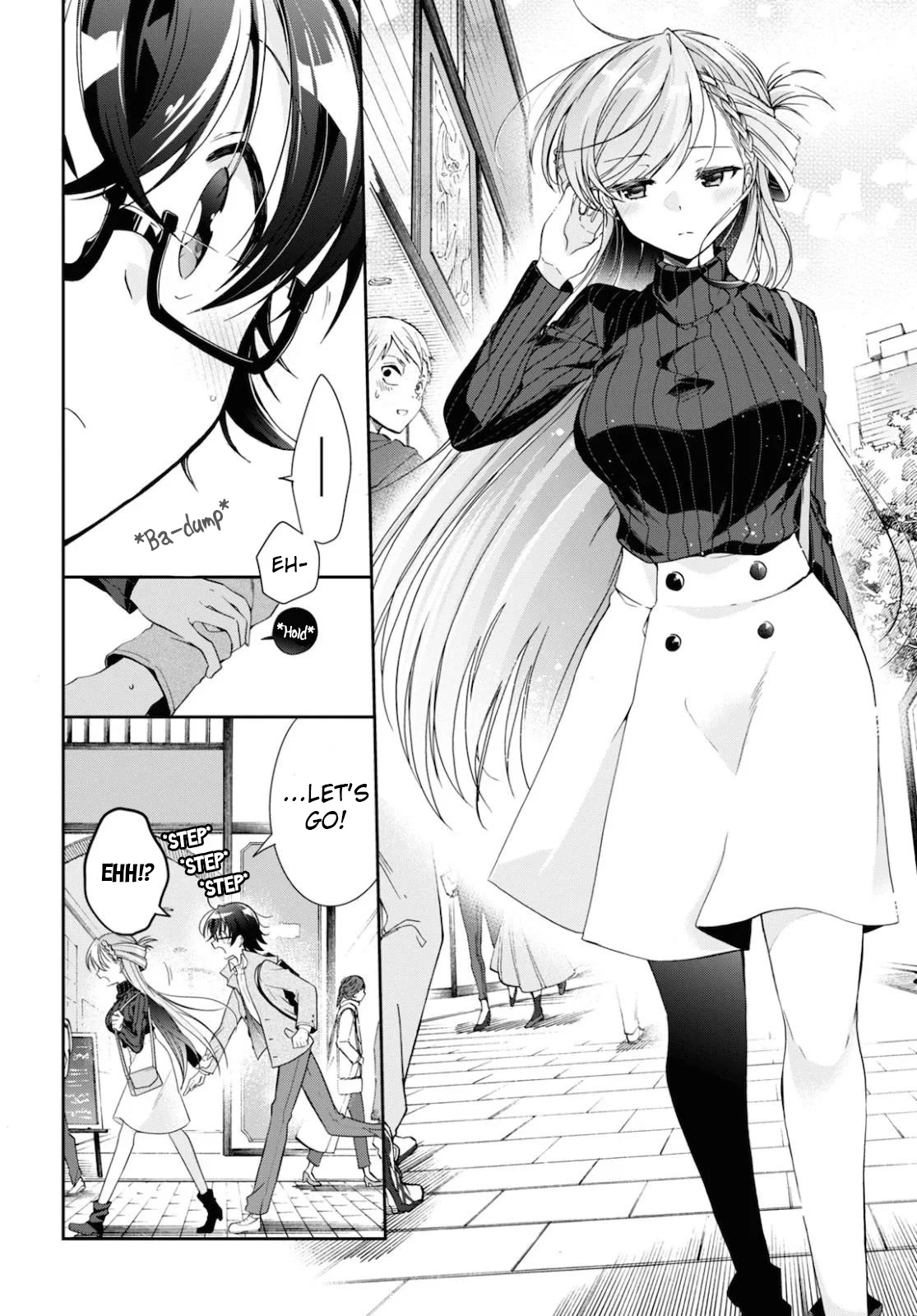 Isshiki-san Wants to Know About Love. Chapter 5 page 4 - Chapter 5: Meishi Rokutanda Can't Focus on the Investigation