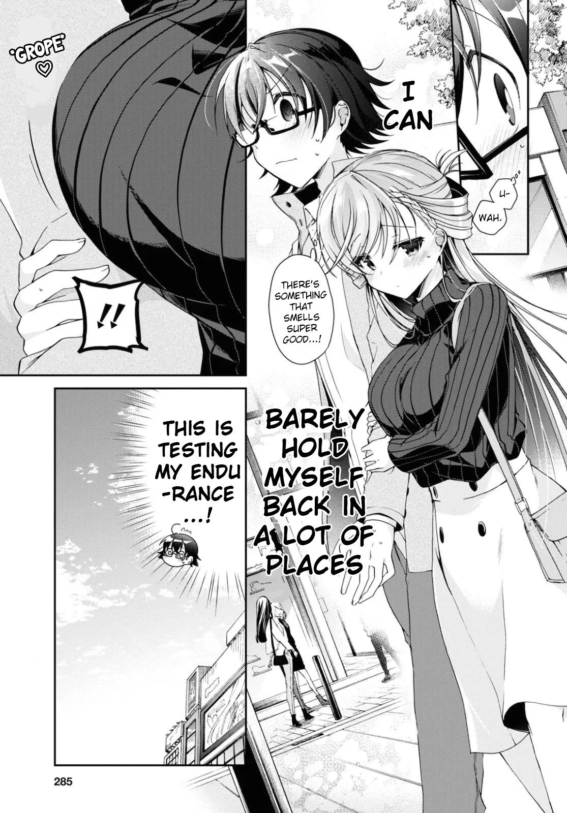 Isshiki-san Wants to Know About Love. Chapter 5 page 9 - Chapter 5: Meishi Rokutanda Can't Focus on the Investigation