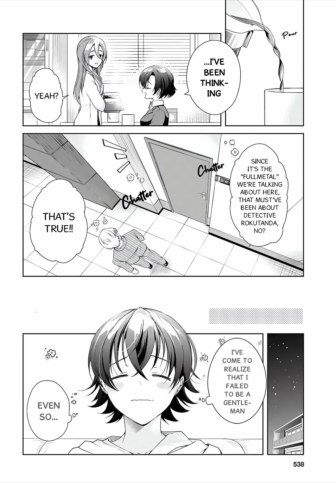 Isshiki-san Wants to Know About Love. Chapter 50 page 28 - Chapter 50: Isshiki Rinna Is Embarassed