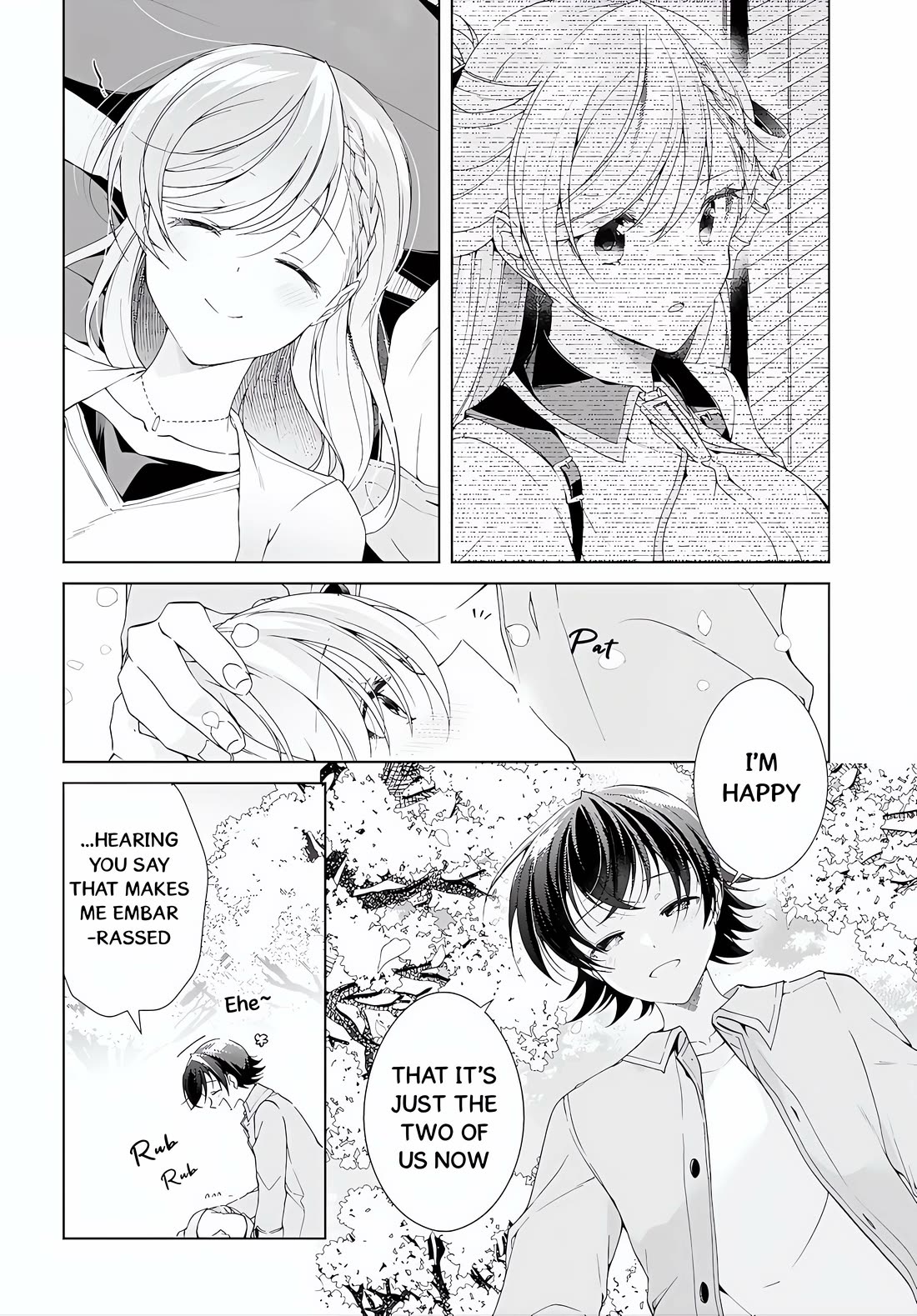 Isshiki-san Wants to Know About Love. Chapter 52.1 page 18 - Chapter 52.1: Isshiki Rinna and Co. Enjoy The Sakura