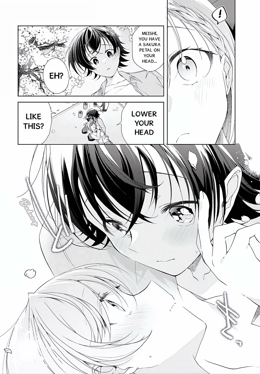 Isshiki-san Wants to Know About Love. Chapter 52.1 page 20 - Chapter 52.1: Isshiki Rinna and Co. Enjoy The Sakura