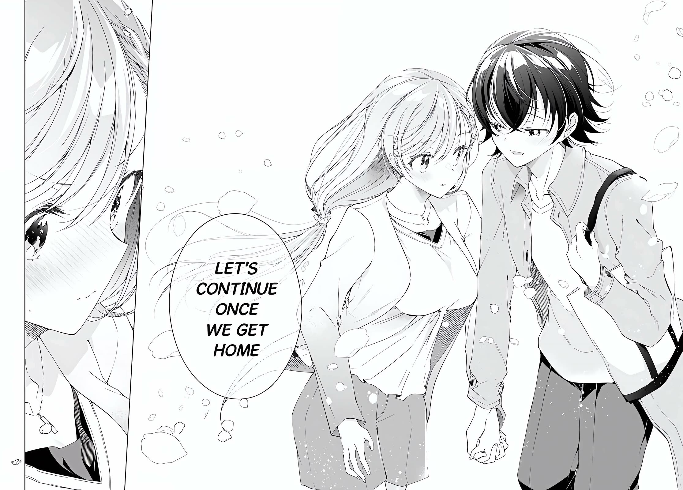 Isshiki-san Wants to Know About Love. Chapter 52.1 page 24 - Chapter 52.1: Isshiki Rinna and Co. Enjoy The Sakura