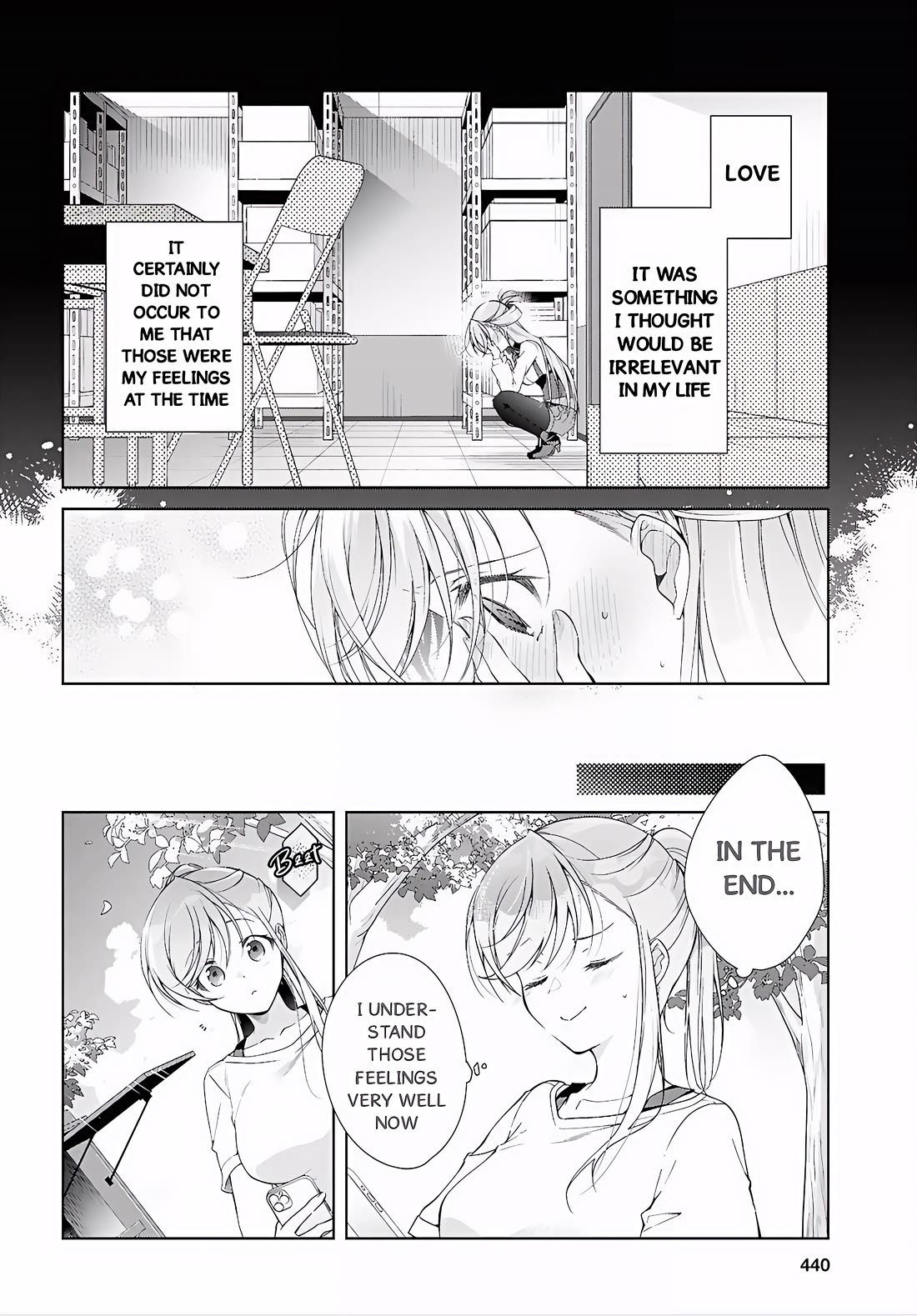 Isshiki-san Wants to Know About Love. Chapter 52 page 36 - Chapter 52: Isshiki Rinna Becomes Aware