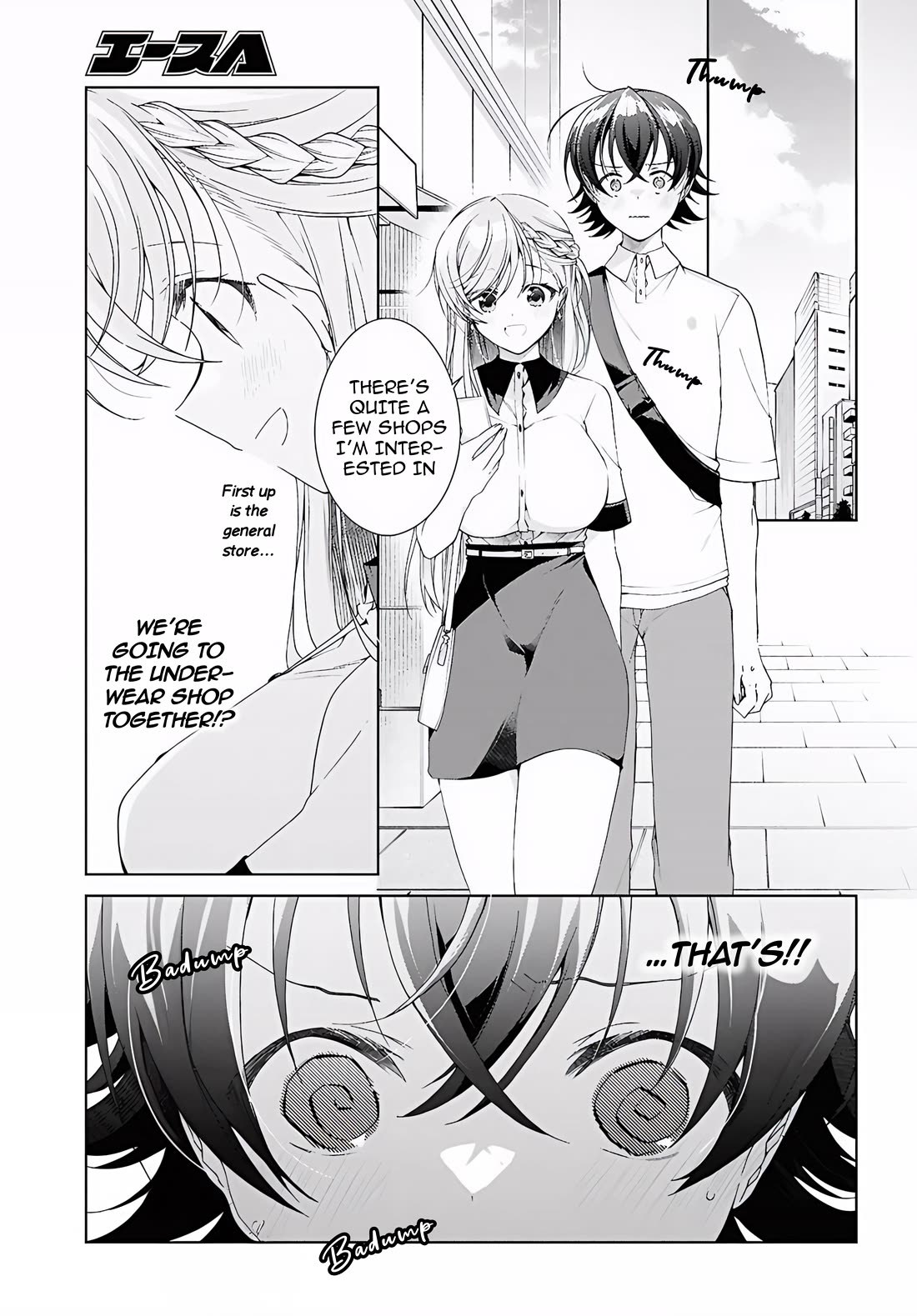 Isshiki-san Wants to Know About Love. Chapter 53 page 12 - Chapter 53: Rokutanda Meishi Chooses Underwear?