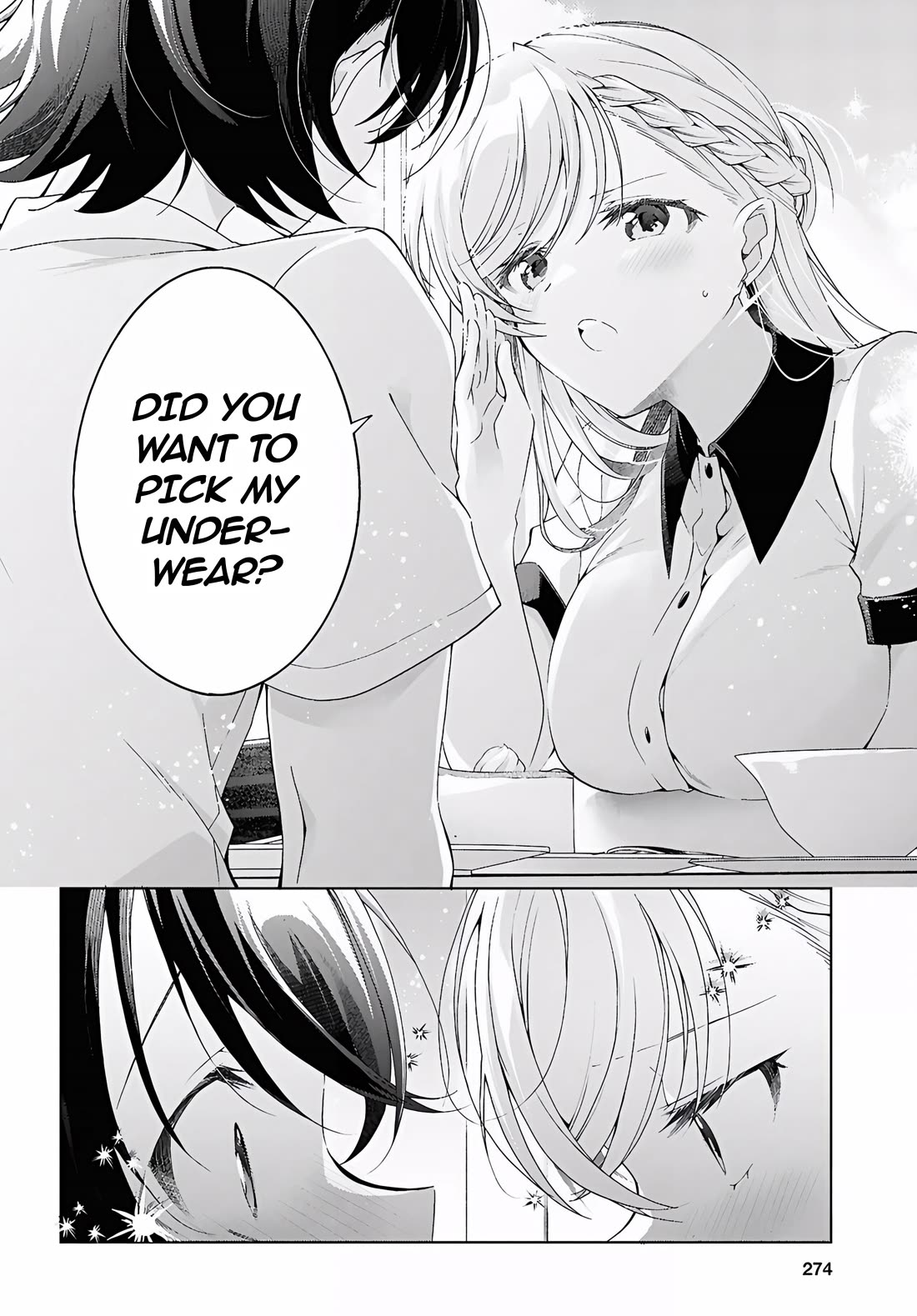 Isshiki-san Wants to Know About Love. Chapter 53 page 23 - Chapter 53: Rokutanda Meishi Chooses Underwear?