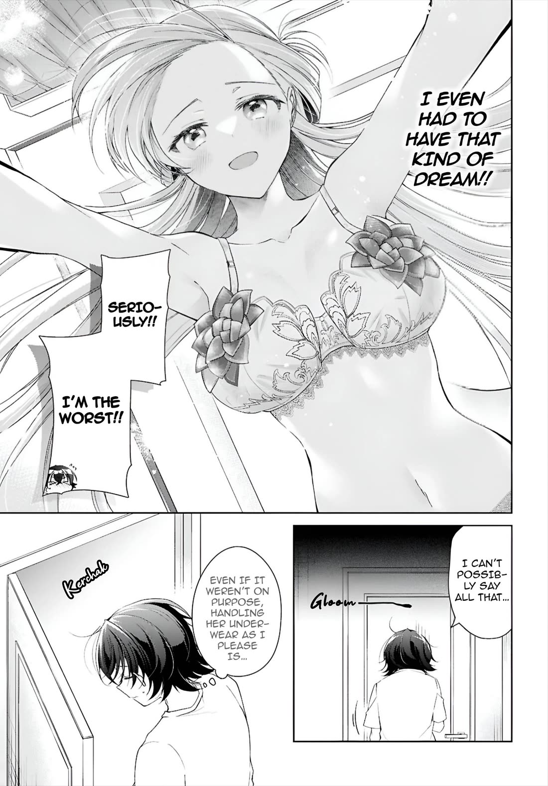 Isshiki-san Wants to Know About Love. Chapter 53 page 8 - Chapter 53: Rokutanda Meishi Chooses Underwear?