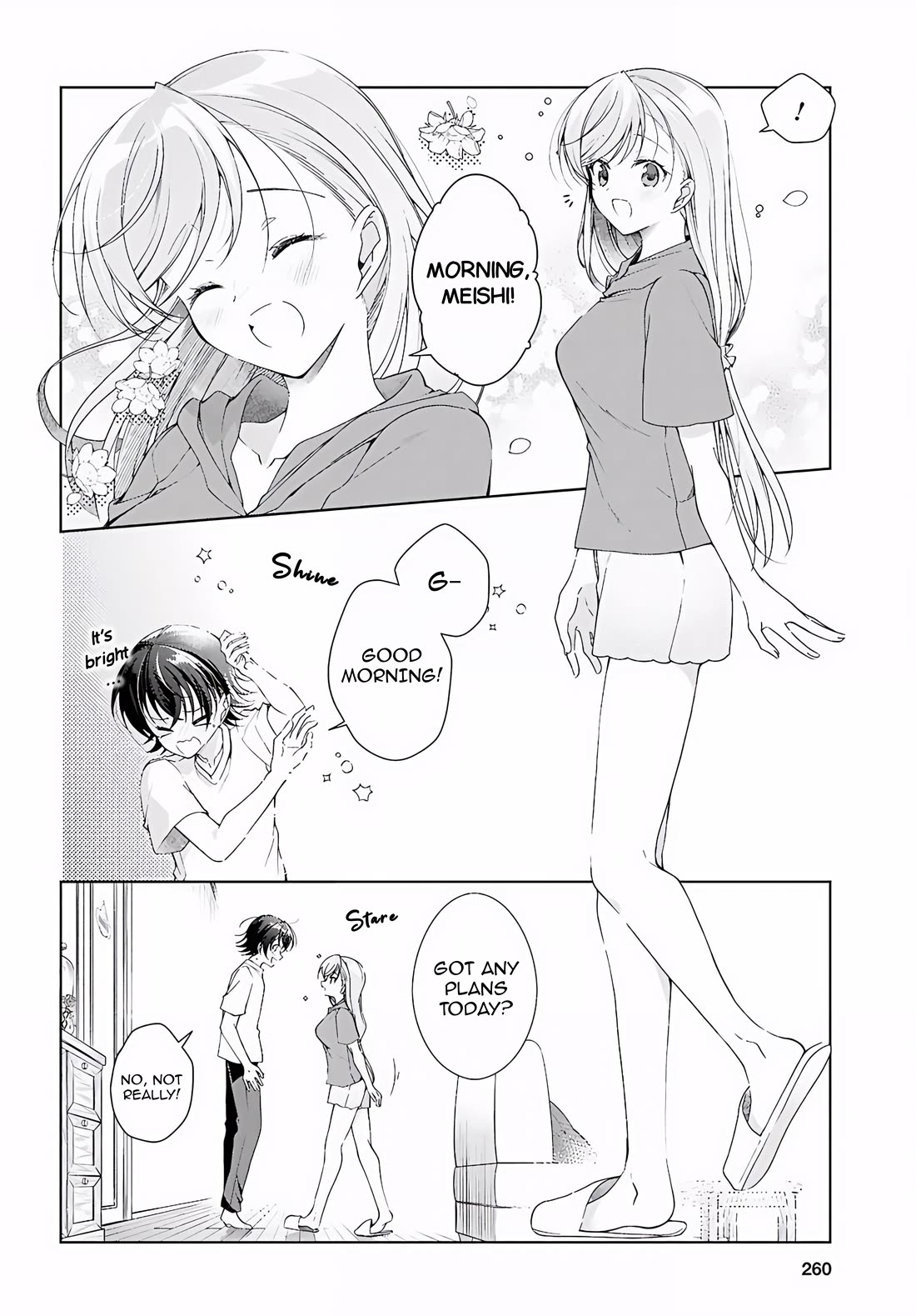 Isshiki-san Wants to Know About Love. Chapter 53 page 9 - Chapter 53: Rokutanda Meishi Chooses Underwear?