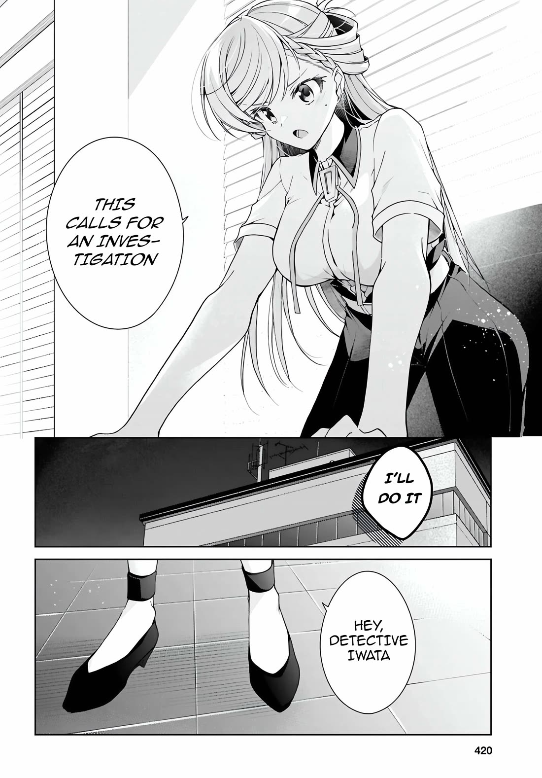 Isshiki-san Wants to Know About Love. Chapter 54 page 7 - Chapter 54: Isshiki Rinni Isn't Afraid of Ghosts