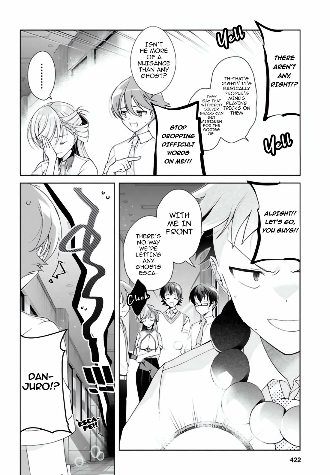 Isshiki-san Wants to Know About Love. Chapter 54 page 9 - Chapter 54: Isshiki Rinni Isn't Afraid of Ghosts