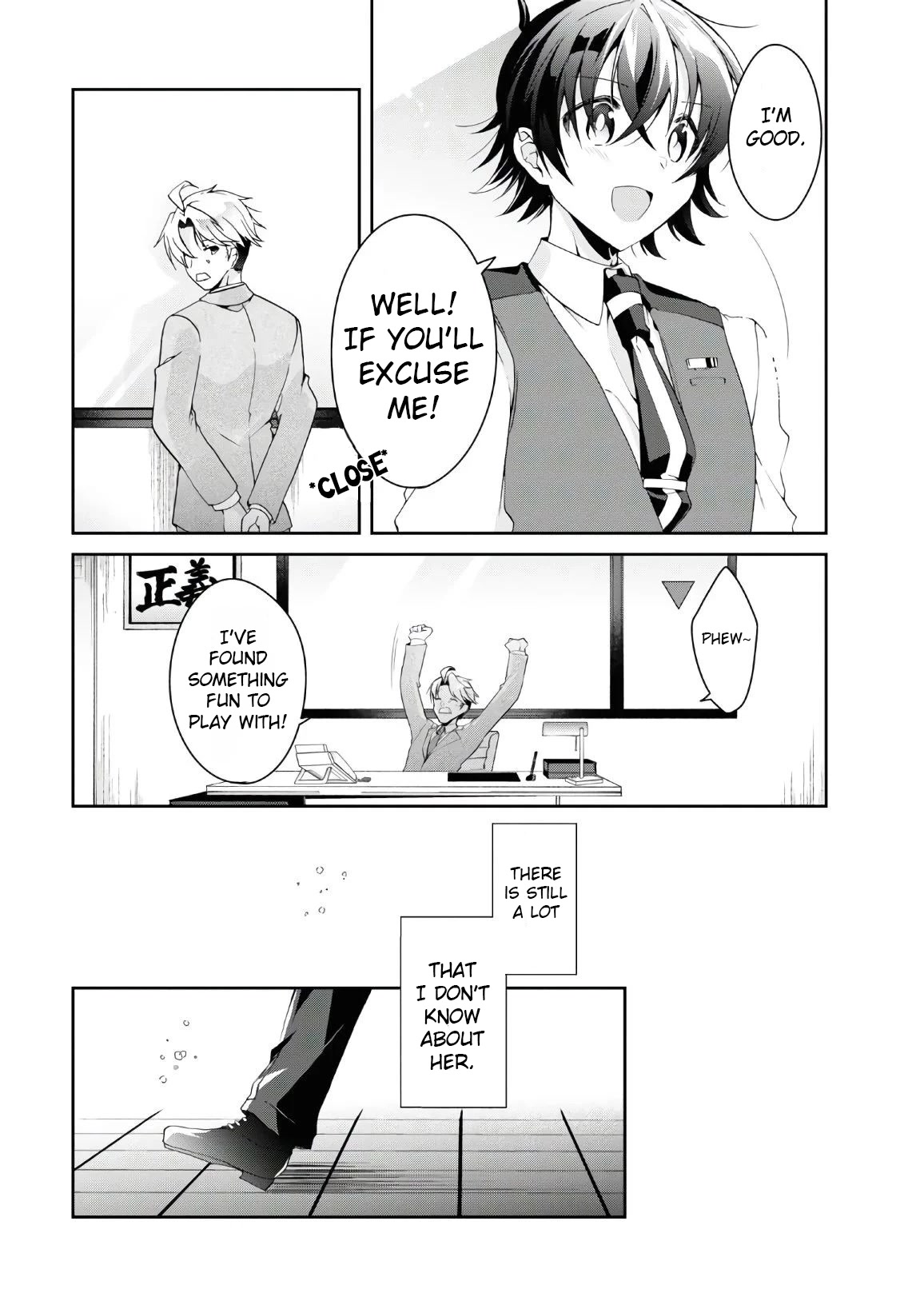 Isshiki-san Wants to Know About Love. Chapter 6 page 17 - Chapter 6: Meishi Rokutanda Accepts the Declaration of War