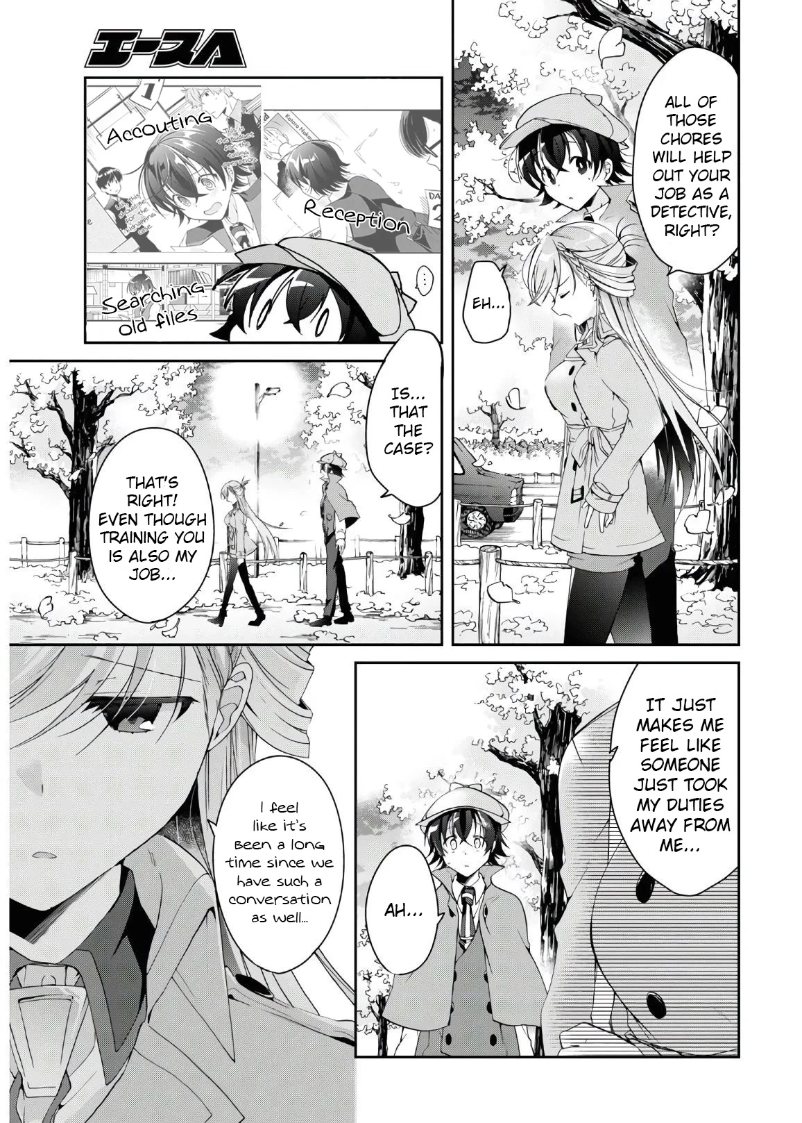 Isshiki-san Wants to Know About Love. Chapter 6 page 20 - Chapter 6: Meishi Rokutanda Accepts the Declaration of War