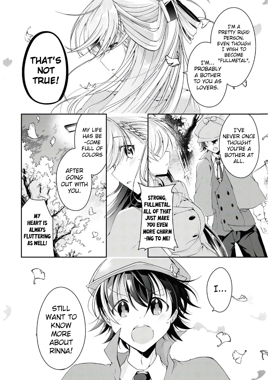 Isshiki-san Wants to Know About Love. Chapter 6 page 23 - Chapter 6: Meishi Rokutanda Accepts the Declaration of War