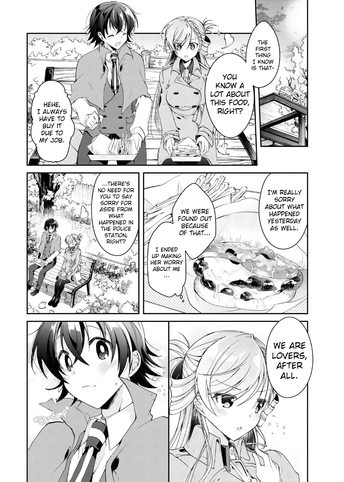 Isshiki-san Wants to Know About Love. Chapter 6 page 27 - Chapter 6: Meishi Rokutanda Accepts the Declaration of War