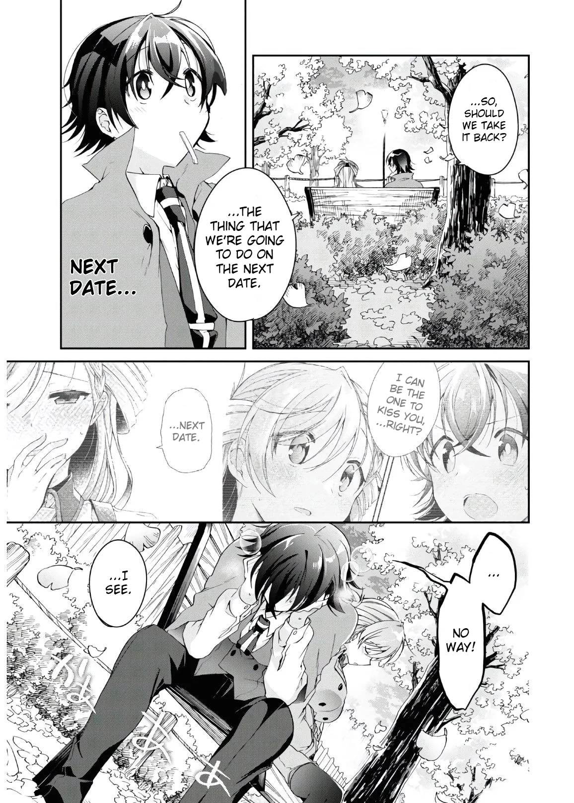 Isshiki-san Wants to Know About Love. Chapter 6 page 28 - Chapter 6: Meishi Rokutanda Accepts the Declaration of War