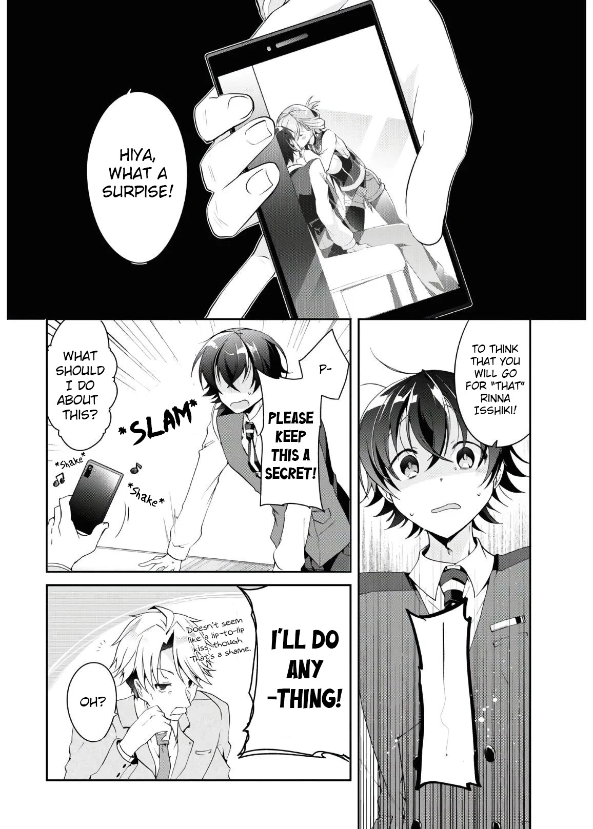 Isshiki-san Wants to Know About Love. Chapter 6 page 9 - Chapter 6: Meishi Rokutanda Accepts the Declaration of War