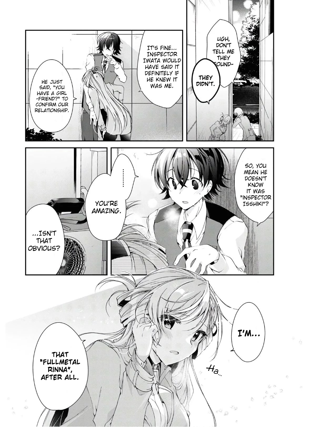 Isshiki-san Wants to Know About Love. Chapter 7 page 10 - Chapter 7: Rinna Isshiki Wants to Do It Properly